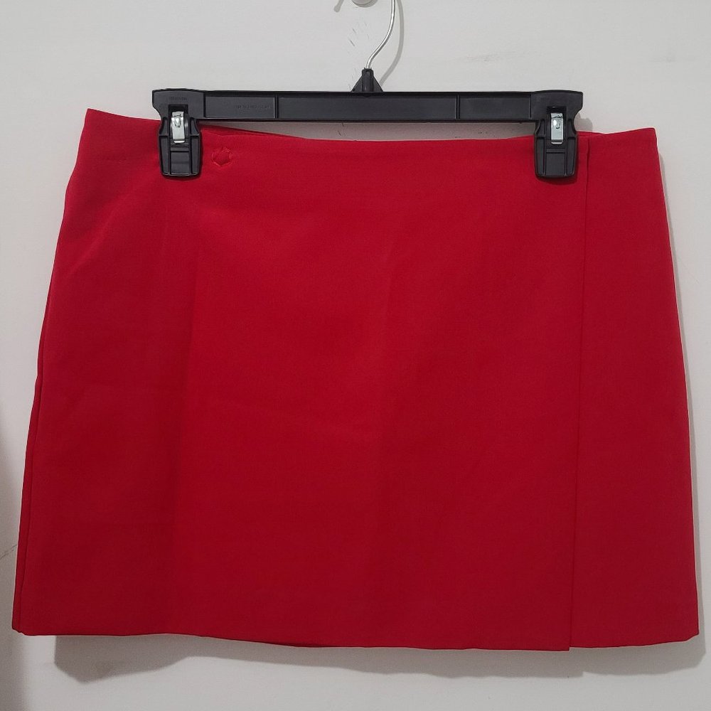 Vicolo Red Mini Skirt